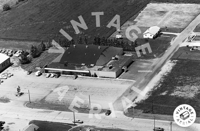 Sturgis Bowl (Sturgis Lanes) - 1969 Aerial Photo